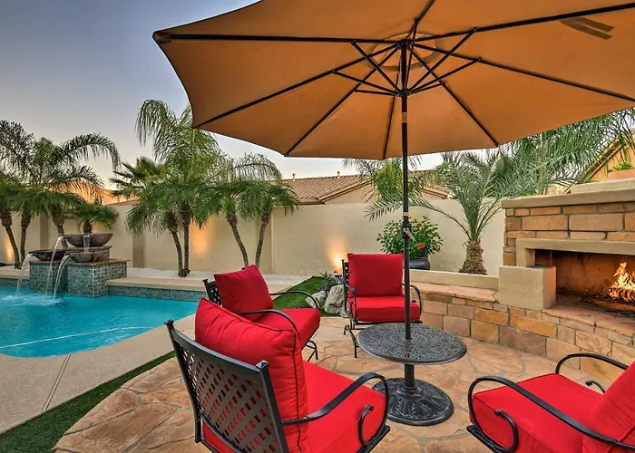 Vakantiehuis Heated Pool&Putting Green Luxe Gilbert Home *