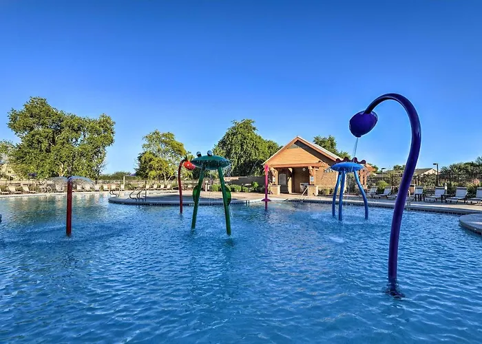 Heated Pool&Putting Green Luxe Gilbert Home Vakantiehuis *