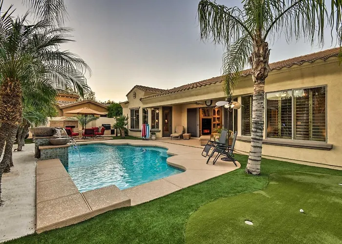 Сasa de vacaciones Heated Pool + Putting Green: Luxe